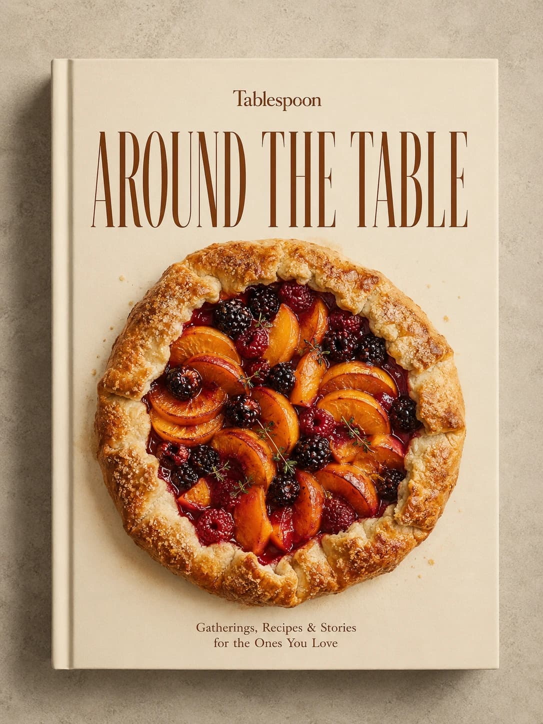 A professionally printed family cookbook created with Tablespoon